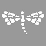 Helikopter Böceği Stencil Boyama şablonu 30x30cm,Duvar Stencil,Fayans Stencil,Mobilya Stencil