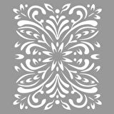 Floral Desen Stencil Boyama şablonu 30x30 cm, Duvar Stencil, Fayans Stencil, Mobilya Stencil
