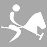 İkon Polo Spor Stencil Boyama şablonu 30x30 cm, Duvar Stencil, Fayans Stencil, Mobilya Stencil