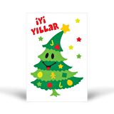 Yılbaşı Çam Ağacı Tuz Boyama Oyunu, Eğitici Aktivite, Kum Boyama Oyunu