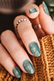 Badem Çiçekleri Tırnak Dövmesi,Tırnak Tattoo,Nail Art ,Tırnak Sticker