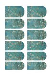 Badem Çiçekleri Tırnak Dövmesi,Tırnak Tattoo,Nail Art ,Tırnak Sticker