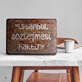 İstanbul Sözleşmesi Haktır-2 Notebook Sticker,Laptop sticker,Hp Sticker,Asus Sticker,15.6 inç Sticker