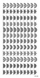 Mandala Desenler Tırnak Dövmesi, Tırnak Tattoo, Nail Art, Tırnak Sticker