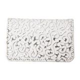 Nektar 70401Ptn08A Pu Deri Kartlık Kabartmalı Beyaz