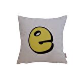 Biggdesign Home Sarı Beyaz 4 Lü Yastık Kılıfı