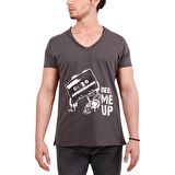 Biggdesign T-Shirt Reel Me Up Siyah-S
