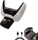 Hobimtek PS5 DualSense Kol Şarj Edici Stand Dock YH-49