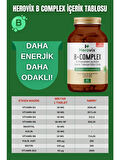 Herovix B Complex 60 Kapsül B Vitaminleri ve Kolin