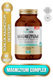 Herovix Magnezyum 3x Complex 60 Tablet 200 MG - Malat-Sitrat-Bisglisinat-B6
