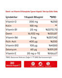 Hasz Labs Iron Bisglicinate & Vitamin B Kompleks 30 Kapsül