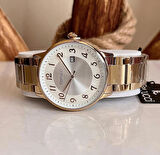 Ferrucci Altın Renk Çelik Sevgili Çift Saat Kombin+Bileklik Hediyeli