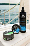 Black Red Saç Sea Salt Deniz Tuzu Saç Spreyi & Seal Salt Paste Saç Şekillendirici Mat Wax 2'li Set