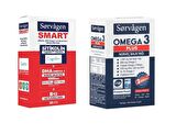 Sorvagen Smart Sitikolin Dha Omega 3, B12 30 Kapsül ve Omega 3 Plus Norveç Balık Yağı