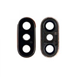 Teknonet Apple iPhone X Uyumlu Çerçeveli Kamera Camı VR-13160