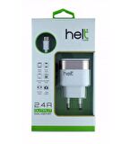 Helt HT-12 USB Hızlı Şarj Aleti Beyaz