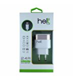 Helt HT-13 Hızlı Şarj Aleti Beyaz