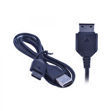 Nettech 100 Cm D880 uclu Şarj ve Data Kablosu (Siyah)
