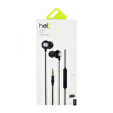 Helt HT-115 3.5 Jack Girişli Kulak İçi Kulaklık (Siyah)