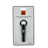 Nettech NT-DC18 PD 65W Plastik 20 Cm Type-C To Type-C Şarj ve Data Kablosu NT-DC18