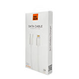 Nettech NT-DC25 27W İp Örgü 100 Cm Type-C To Lightning Şarj ve Data Kablosu