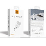 Nettech NT-HCH11 20W PD 3000 mAh Şarj Aleti (Siyah)