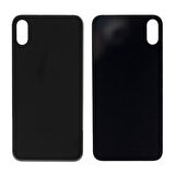 Teknonet Apple iPhone X Uyumlu Geniş Kamera Camlı Batarya Kapağı VR-19851