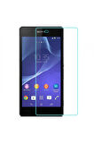 Sony Xperia Z2 Uyumlu Kılıf Dostu Cam Ekran Koruyucu