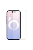 iPhone 16 Plus Uyumlu Ön Koruma Cam Ekran Koruyucu - Şeffaf