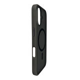 iPhone 16 N-Series 062 Magsafe Uyumlu Manyetik Silikon Kılıf (Gri)