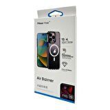iPhone 16 Pro Max Magic Mask Air Bairrer Seri Magsafe Uyumlu Şeffaf Manyetik Silikon Kılıf