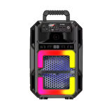 Universal 803 RGB Bluetooth Party Speaker Kablosuz Hoparlör