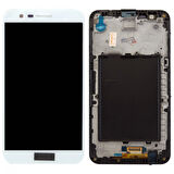 Teknonet LG K10 2017 Uyumlu Org Lcd+Dokunmatik+Çıtalı VR-2677