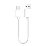 Nettech NT-27 20 Cm Type-C Şarj ve Data Kablosu (Beyaz)