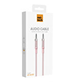 Nettech NT-AC05 3.5mm Plastik 100 Cm Aux Kablo (Pembe)
