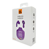 Nettech NT-BTH27 Kulakiçi Bluetooth Kulaklık Lila
