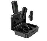 Nettech NT-0T08 Type-C Duo Wireless Mini Kablosuz Yaka Mikrofonu