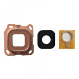 Teknonet Samsung Galaxy C5010 C5 Pro Uyumlu Çerçeveli Kamera Camı VR-4812