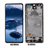 Teknonet Samsung Galaxy A72 Uyumlu Revize Lcd+Dokunmatik+Çıtalı NT-96597