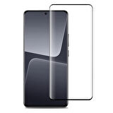 Xiaomi 13 Pro Ön Koruma Polymer Nano Ekran Koruyucu (Siyah)