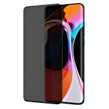 Samsung Galaxy A04S Uyumlu Privacy Ön Koruma Hayalet Seramik Nano Ekran Koruyucu (Siyah)