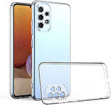 Samsung Galaxy A73 5G Uyumlu Tıpalı Şeffaf Silikon Kılıf