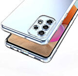 Samsung Galaxy A73 5G Uyumlu Tıpalı Şeffaf Silikon Kılıf