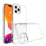 iPhone 14 Pro Max Uyumlu Lüx Seri Şeffaf Silikon Kılıf