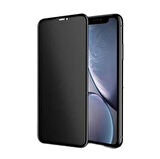 iPhone 11 Pro / X / XS Uyumlu Privacy Ön Koruma Hayalet Seramik Nano Ekran Koruyucu (Siyah)