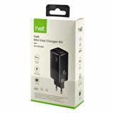 Helt HT-HCH02 USB - Type-C 65 Watt Hızlı Şarj Aleti Siyah