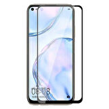 Huawei Y6 2019 Uyumlu Ön Koruma Seramik Nano Ekran Koruyucu (Siyah)