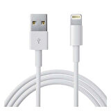 Apple Plastik 200 Cm Lightning Şarj ve Data Kablosu (Beyaz)