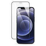 iPhone 13 Mini Uyumlu Ön Koruma Seramik Nano Ekran Koruyucu (Siyah)