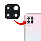 Teknonet Huawei P40 Lite Uyumlu Kamera Camı NT-89672